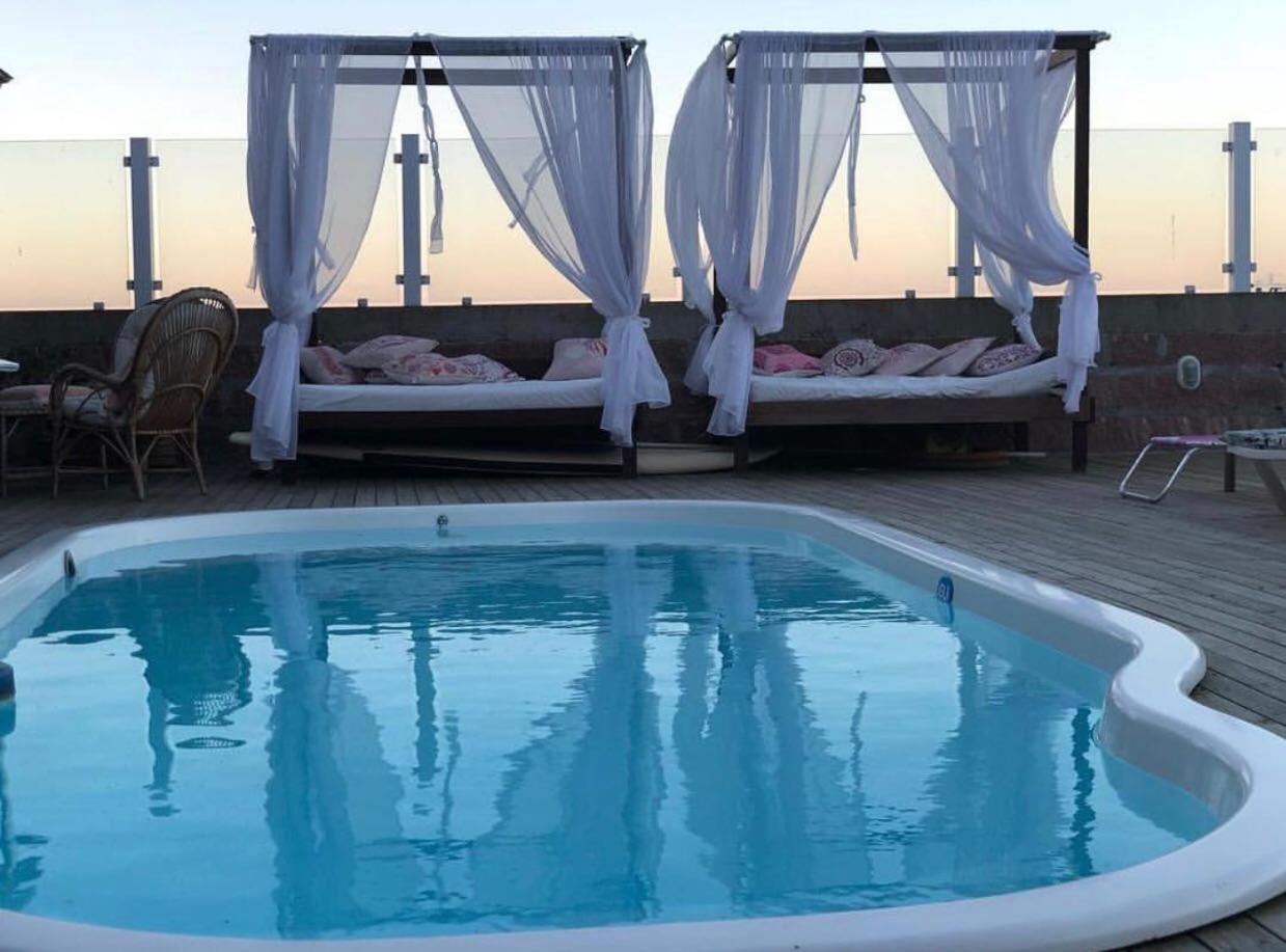 Pousada Vista Ao Farol Hotel ฟาโรล เด ซานตามาร์ตา ภายนอก รูปภาพ