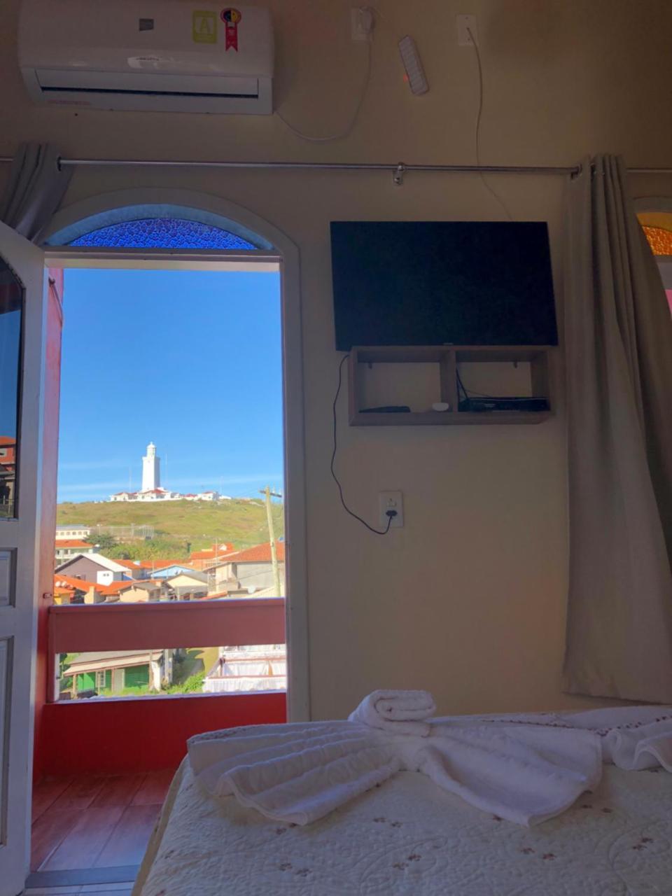 Pousada Vista Ao Farol Hotel ฟาโรล เด ซานตามาร์ตา ภายนอก รูปภาพ